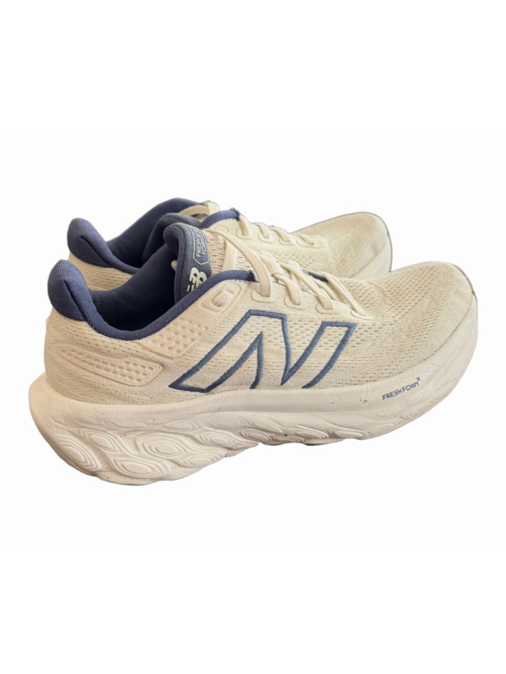 New Balance Fresh Foam X 1080 v13 Cream Coastal Blue Running Shoes Sneakers 6.5